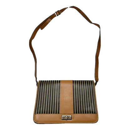 Fendi Baguette Brown Leather Handbag image 1