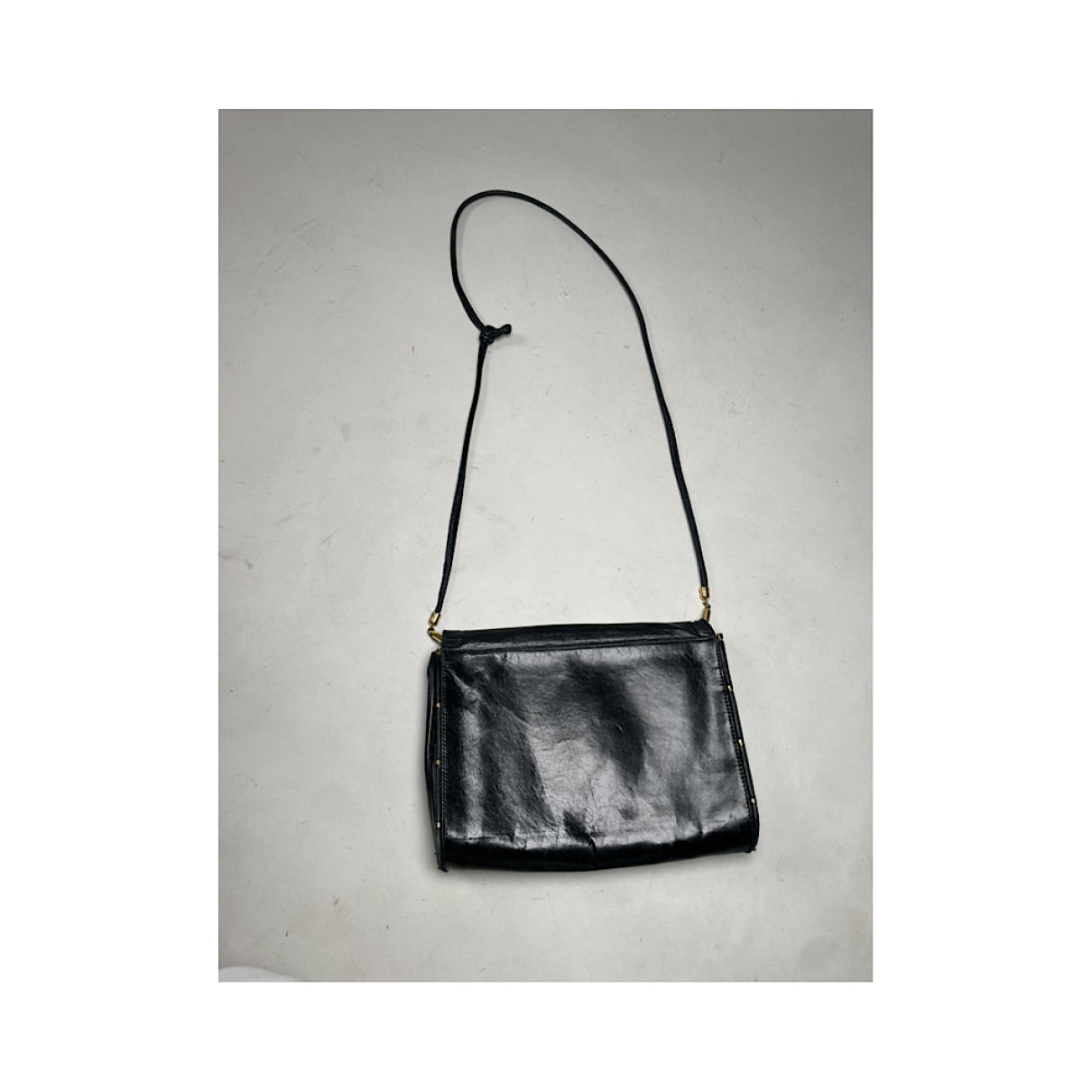 Gucci Jackie Vintage  Black Leather Handbag image 4