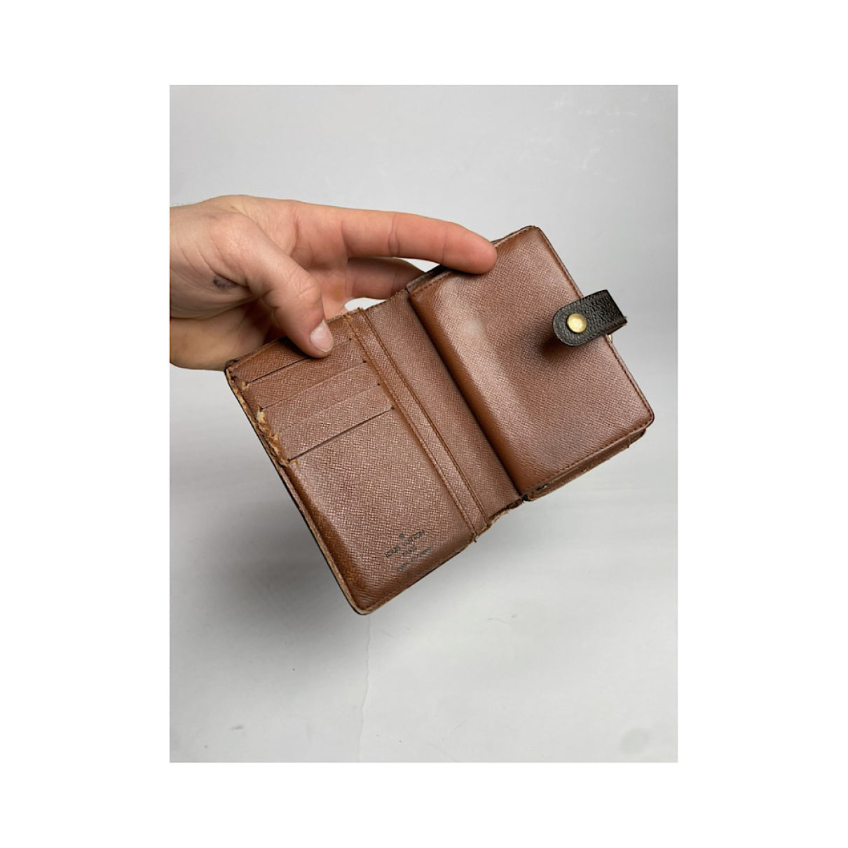 Louis Vuitton Emilie Brown Leather Wallet image 3