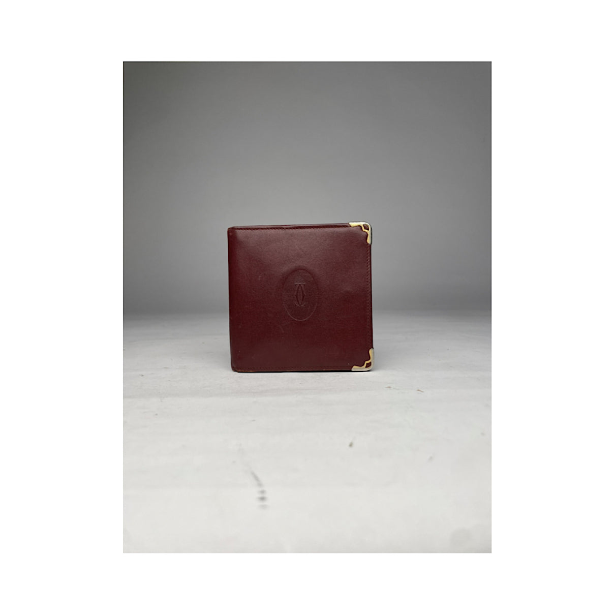 Cartier Burgundy Patent Leather Purse image 2