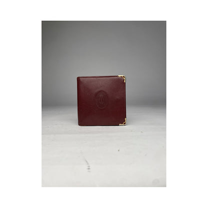 Cartier Burgundy Patent Leather Purse image 2