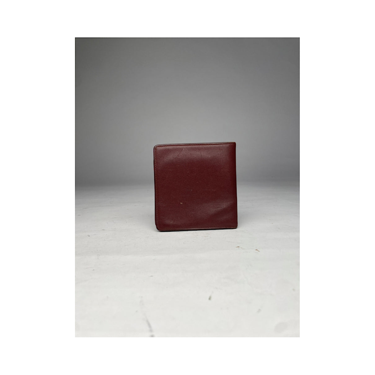 Cartier Burgundy Patent Leather Purse image 4