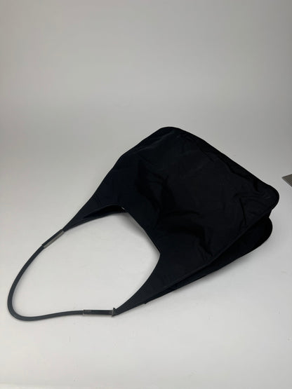 Vintage Gucci Canvas / Leather bag black