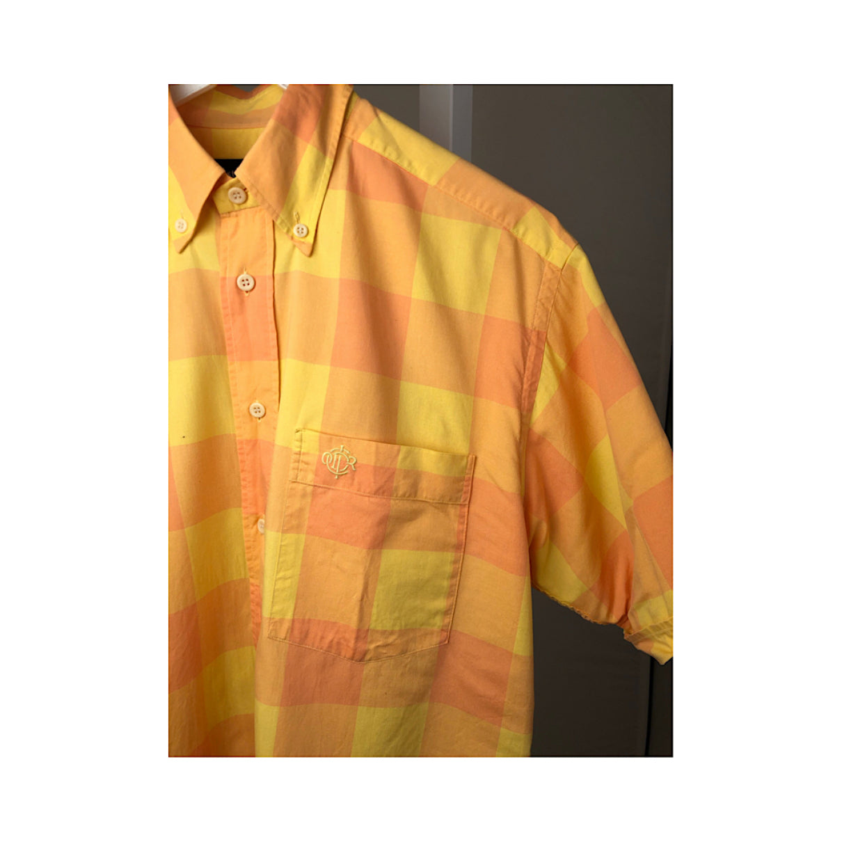 Dior Homme Yellow Cotton Shirt image 4