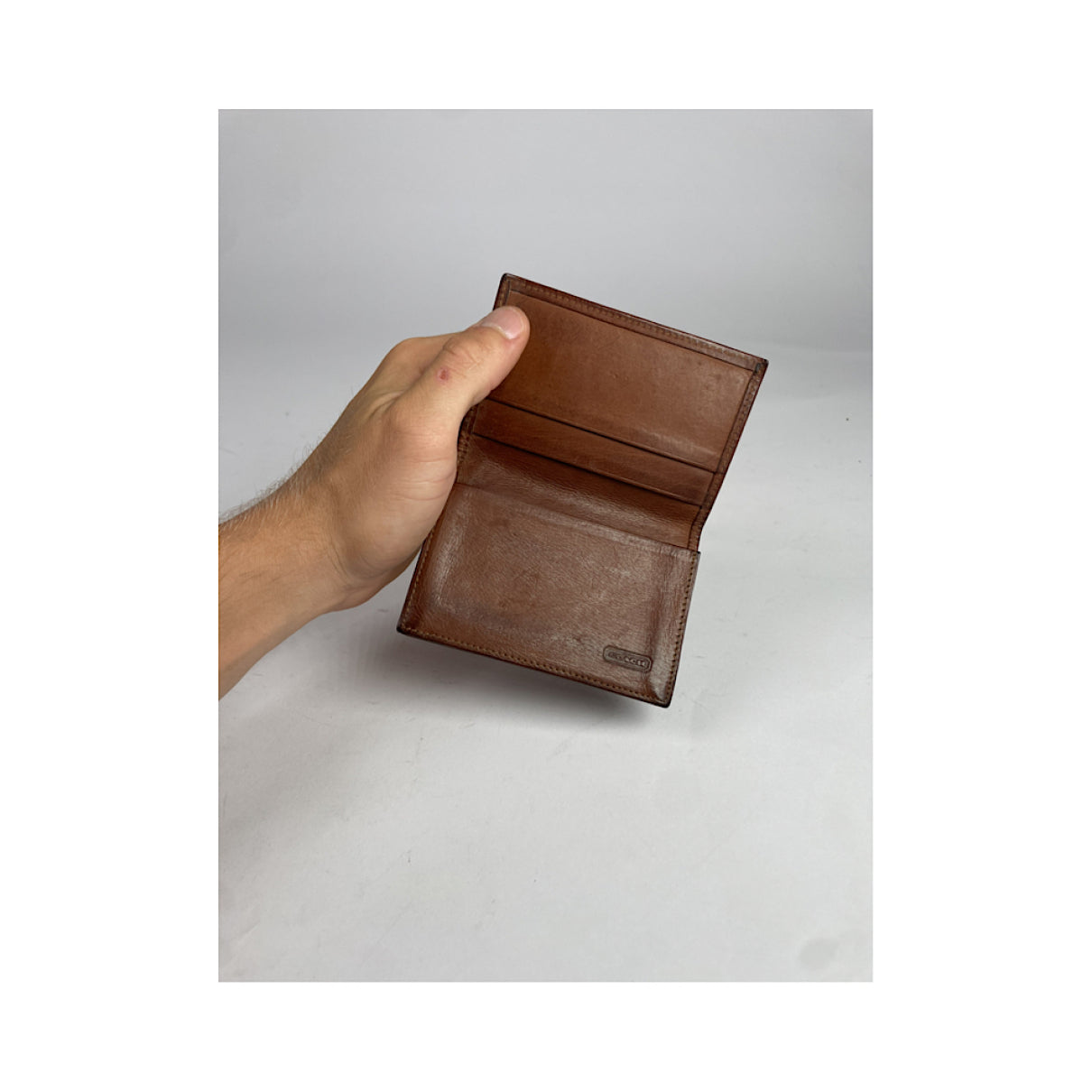 Coach Brown Patent Leather Purse image 4