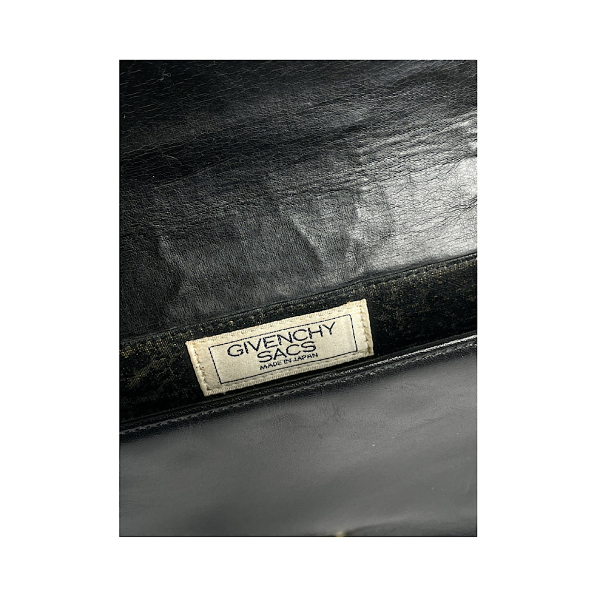 Givenchy Infinity Black Patent Leather Handbag image 5