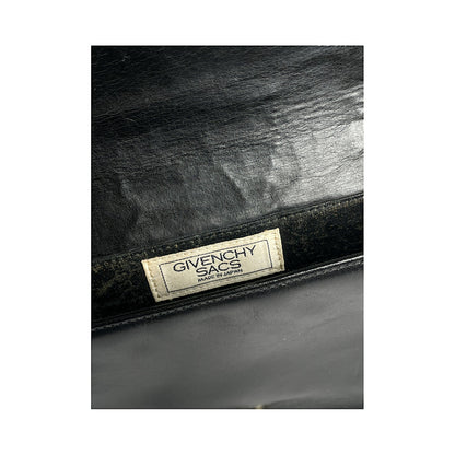 Givenchy Infinity Black Patent Leather Handbag image 5