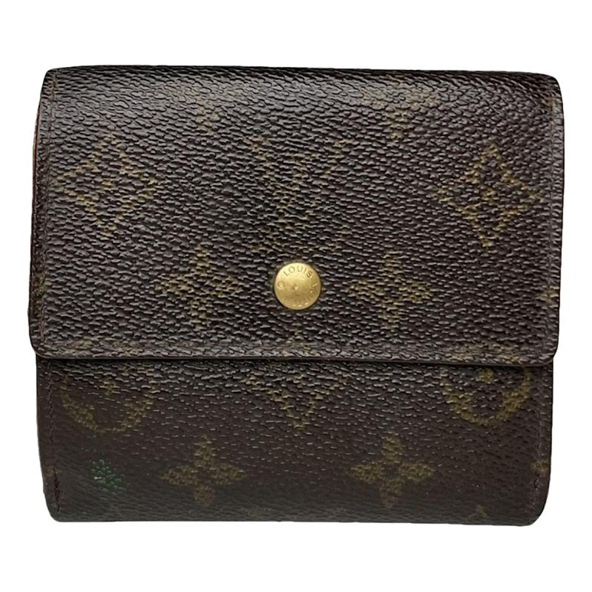 Louis Vuitton Grenelle Brown Leather Wallet image 1