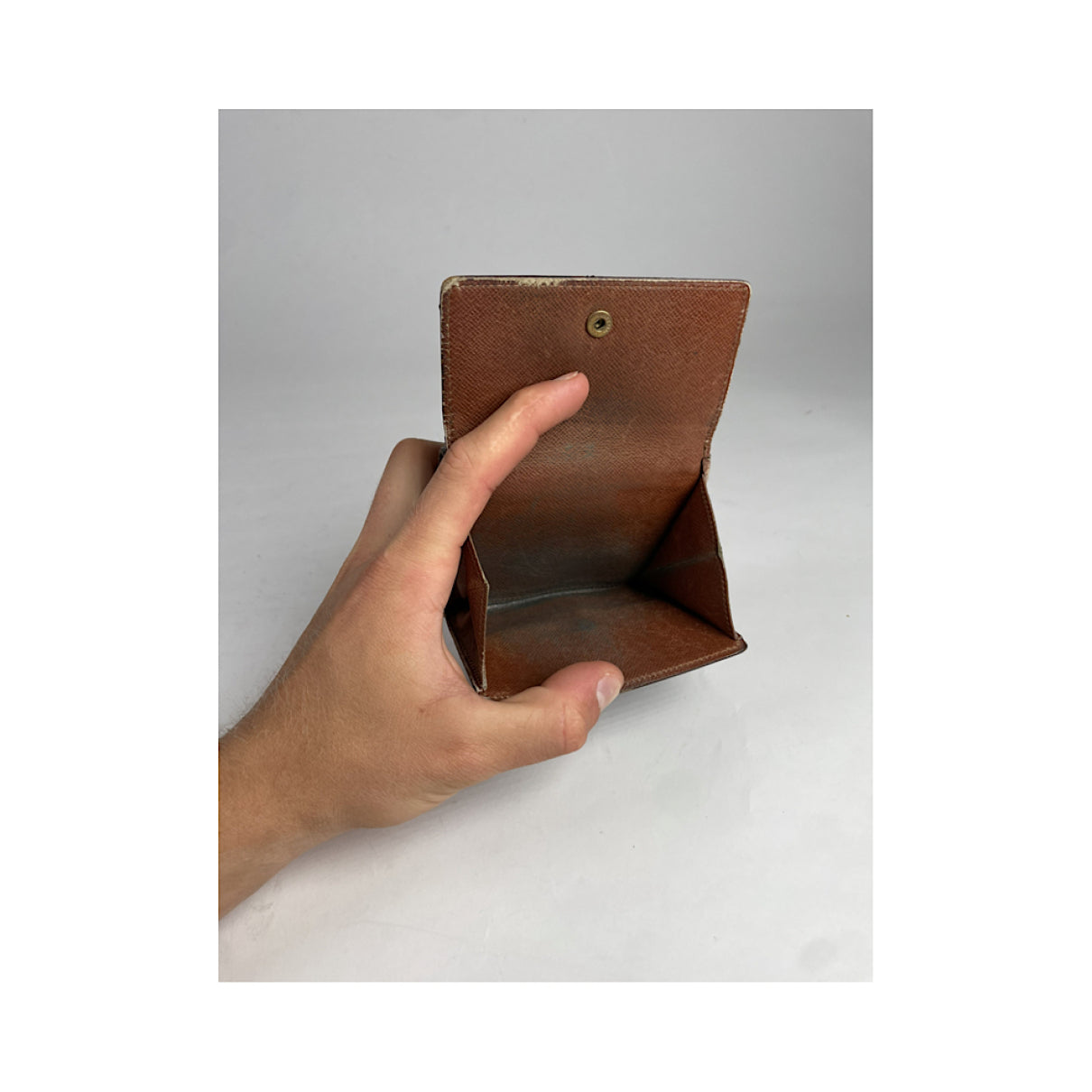 Louis Vuitton Grenelle Brown Leather Wallet image 4