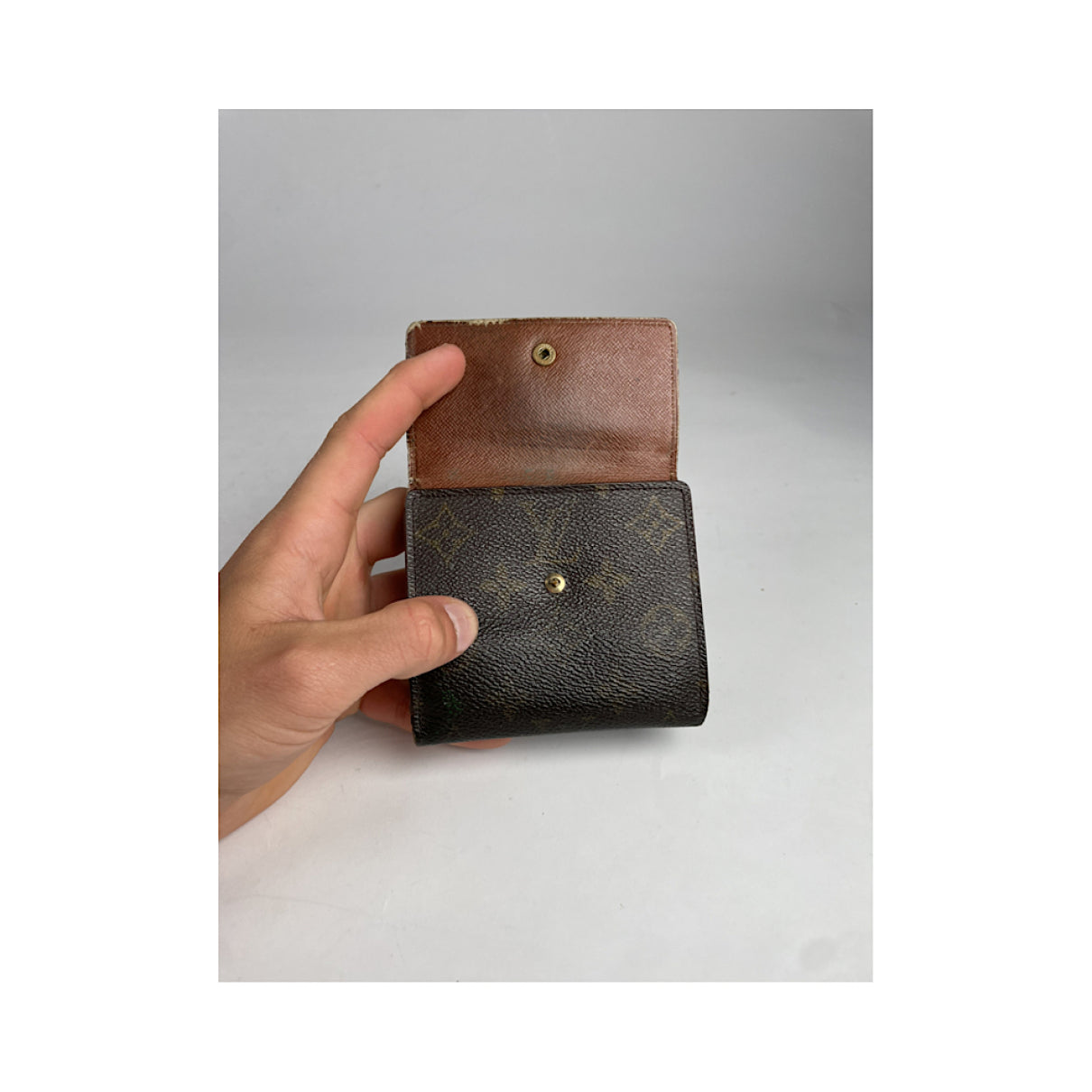 Louis Vuitton Grenelle Brown Leather Wallet image 5