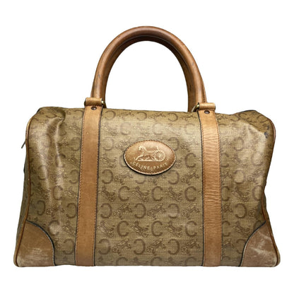 Celine SAC SEAU Gold Leather Handbag image 1