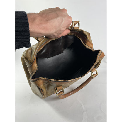 Celine SAC SEAU Gold Leather Handbag image 5