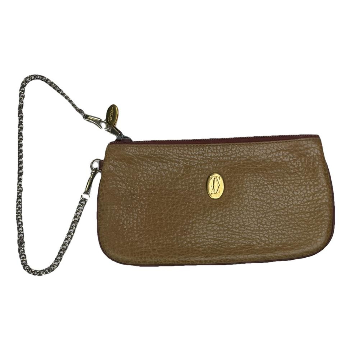 Cartier Beige Leather Handbag image 1