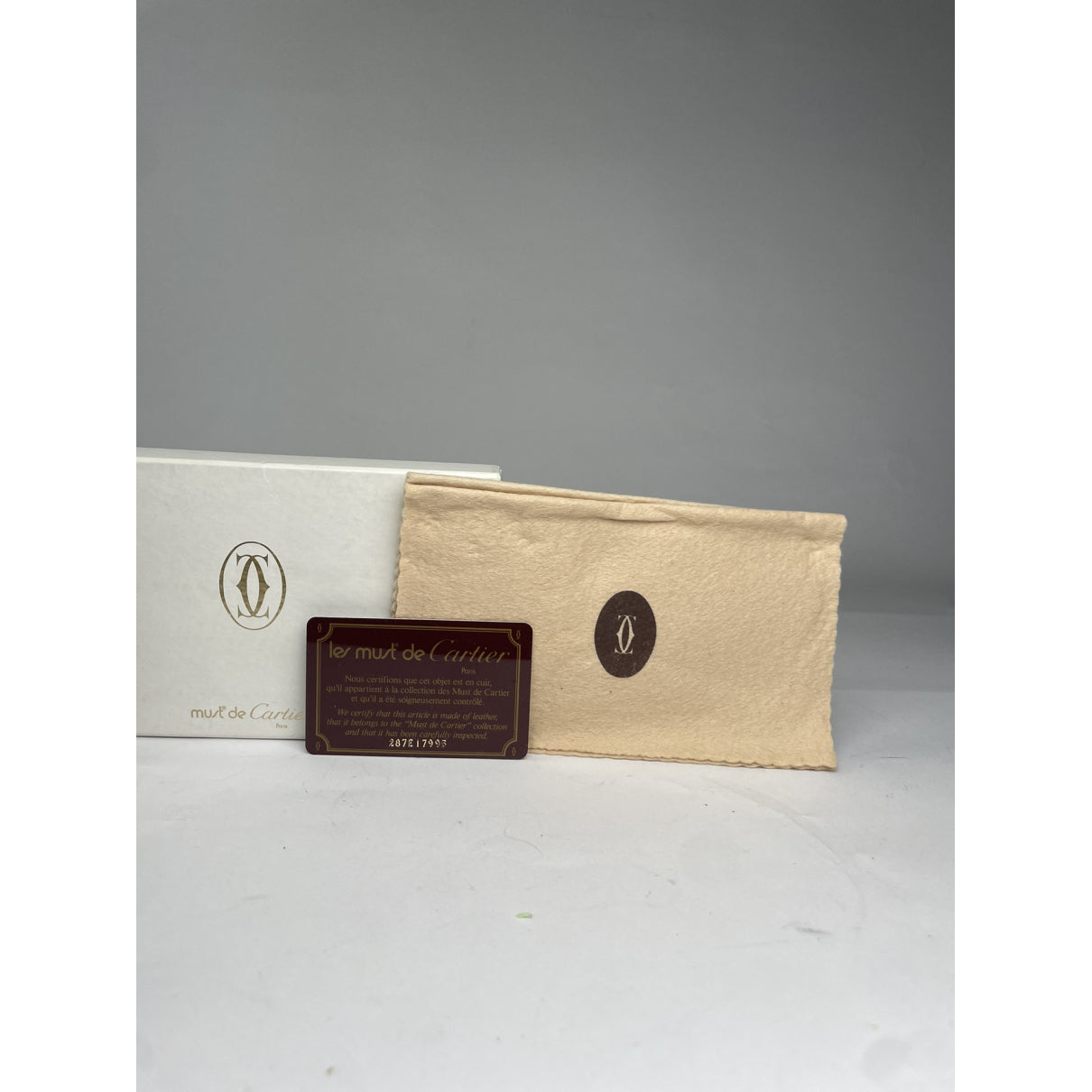 Cartier Beige Leather Handbag image 4