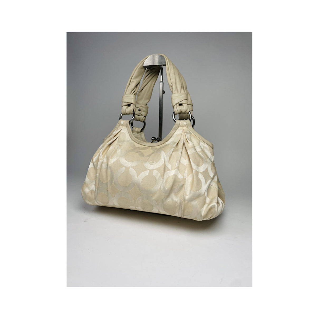 Coach Madison Phoebe White Leather Handbag image 2