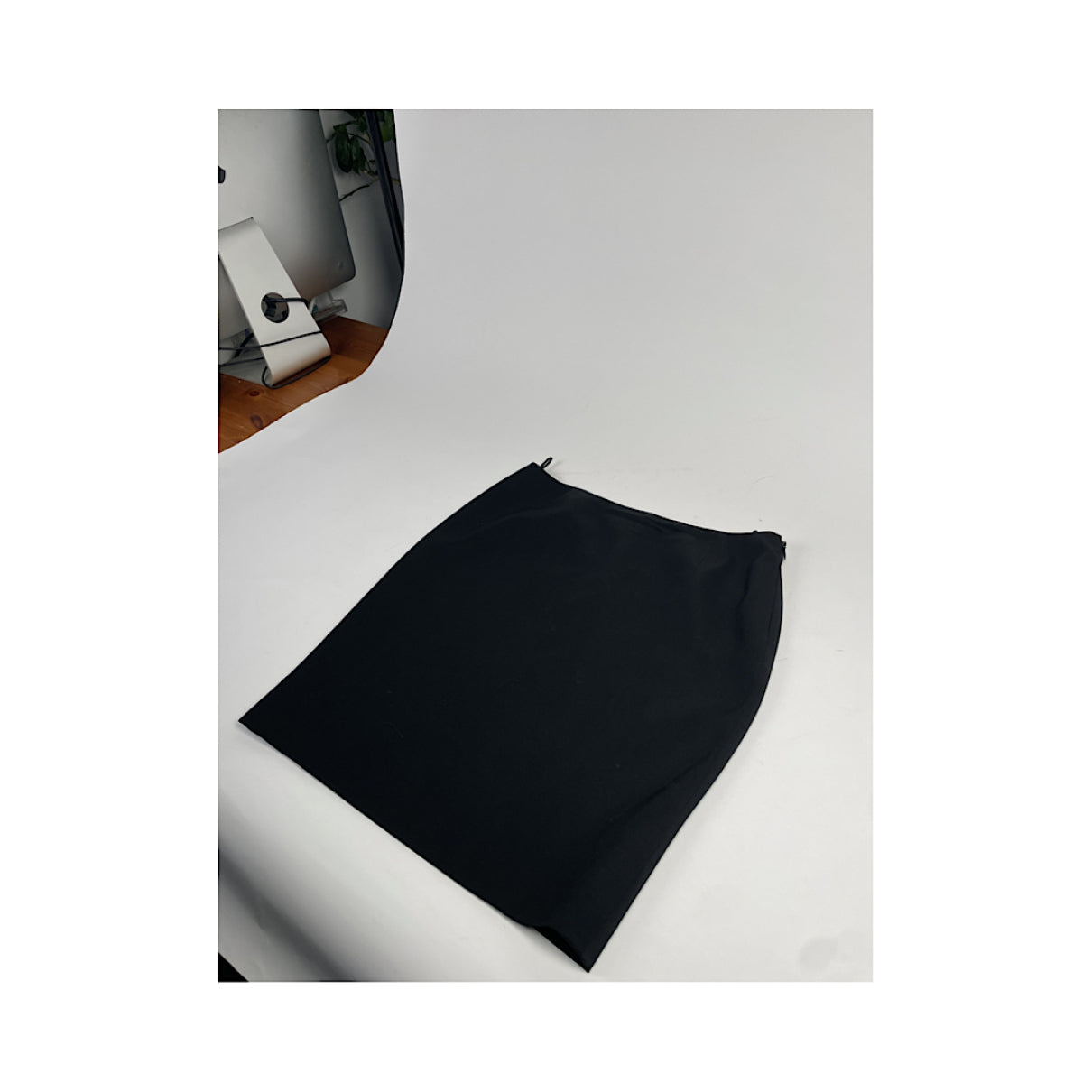 Gianni Versace Black Wool Skirt image 2