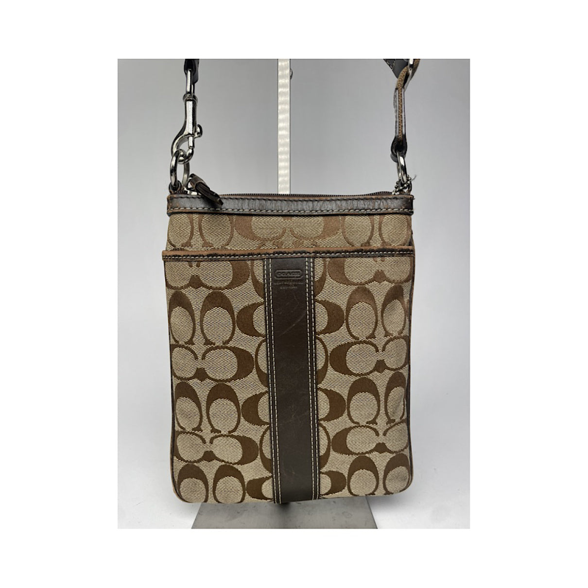 Coach Signature Sufflette Handbag image 3