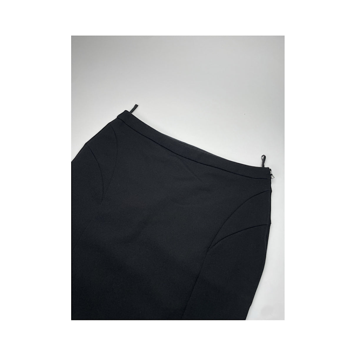 Prada Black Polyester Skirt image 4
