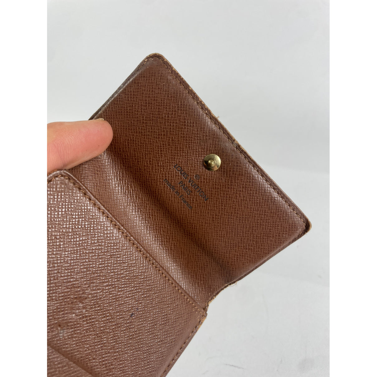 Louis Vuitton Vénus Brown Leather Wallet image 4