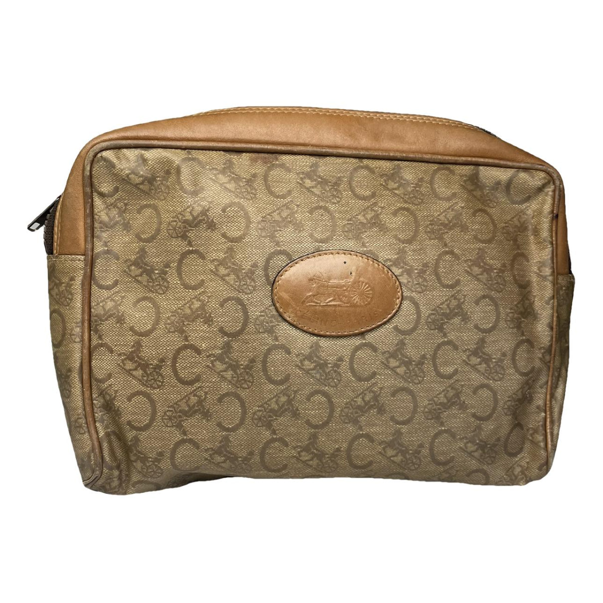 Celine Triomphe Vintage Clutch Bag image 1