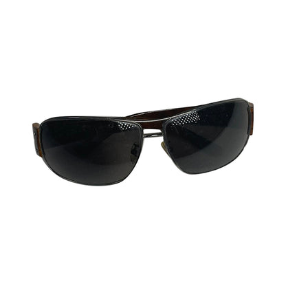 Prada Brown Plastic Sunglasses image 2