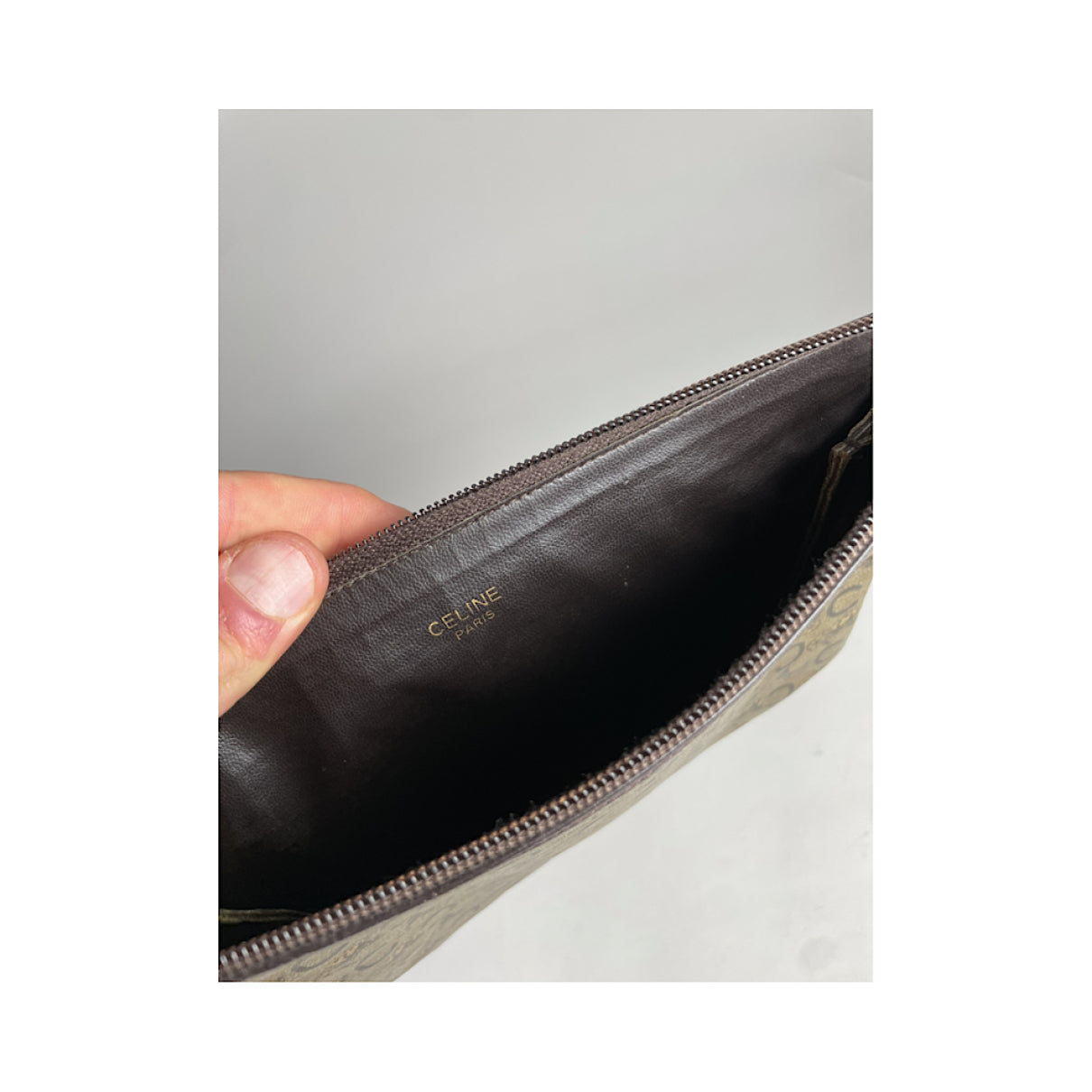 Celine Triomphe Clutch Bag image 3