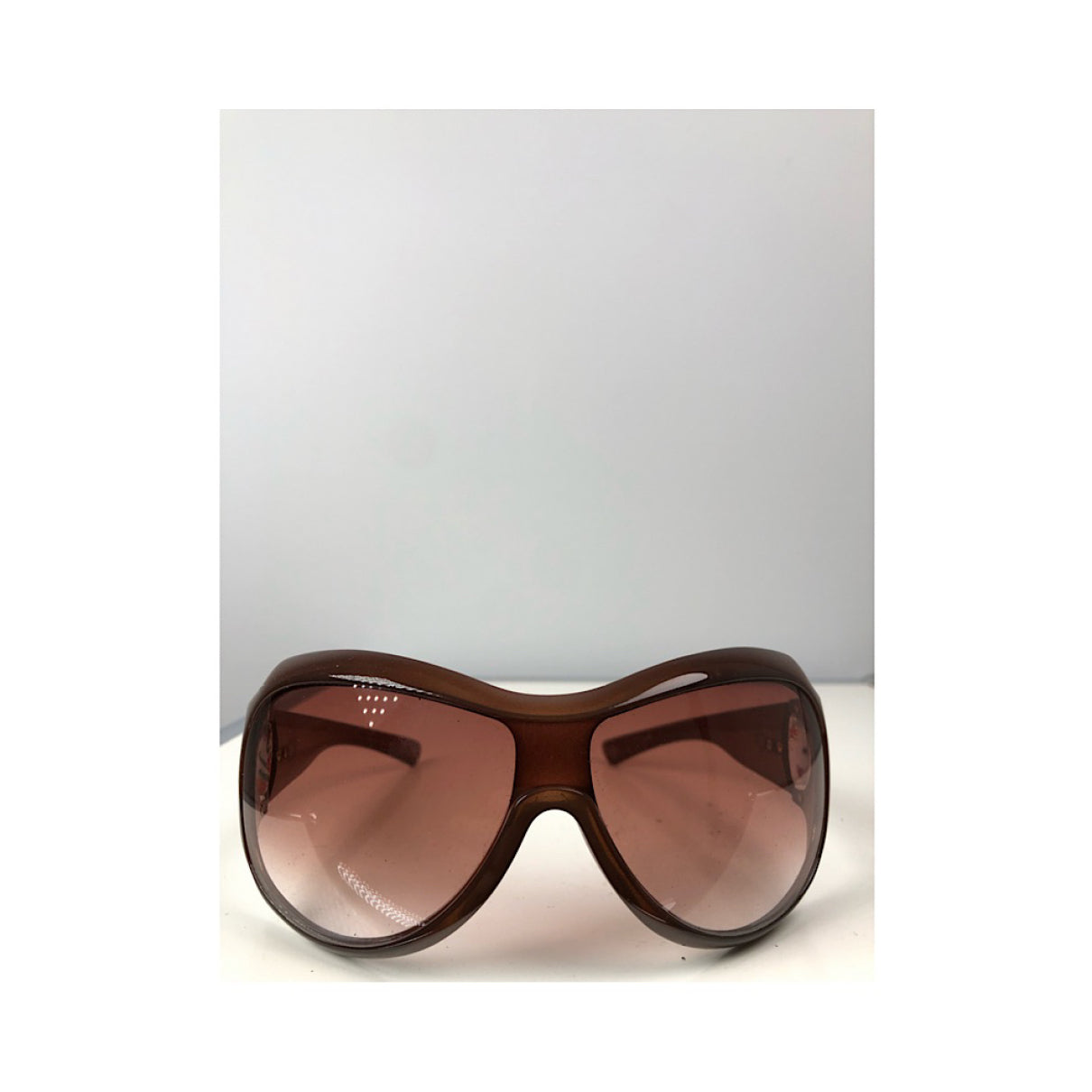 Gucci Brown Plastic Sunglasses image 5