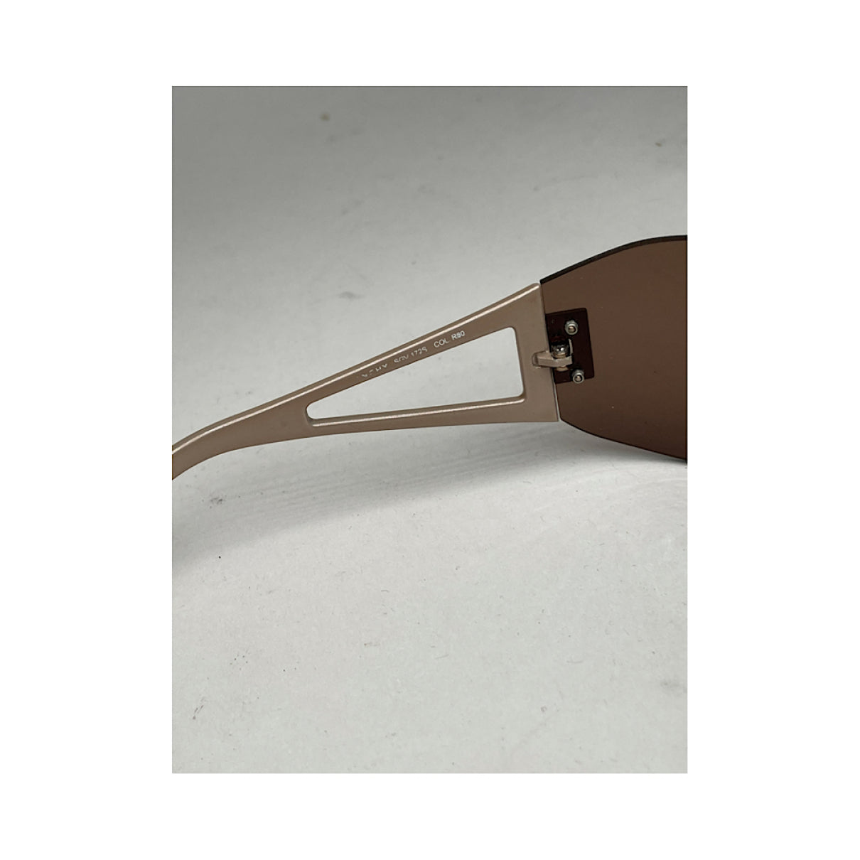 Givenchy Brown Metal Sunglasses image 4