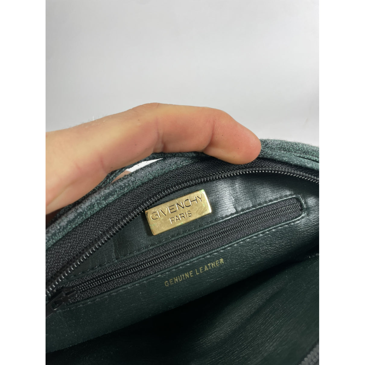 Givenchy Pocket Mini Green Leather Handbag image 2