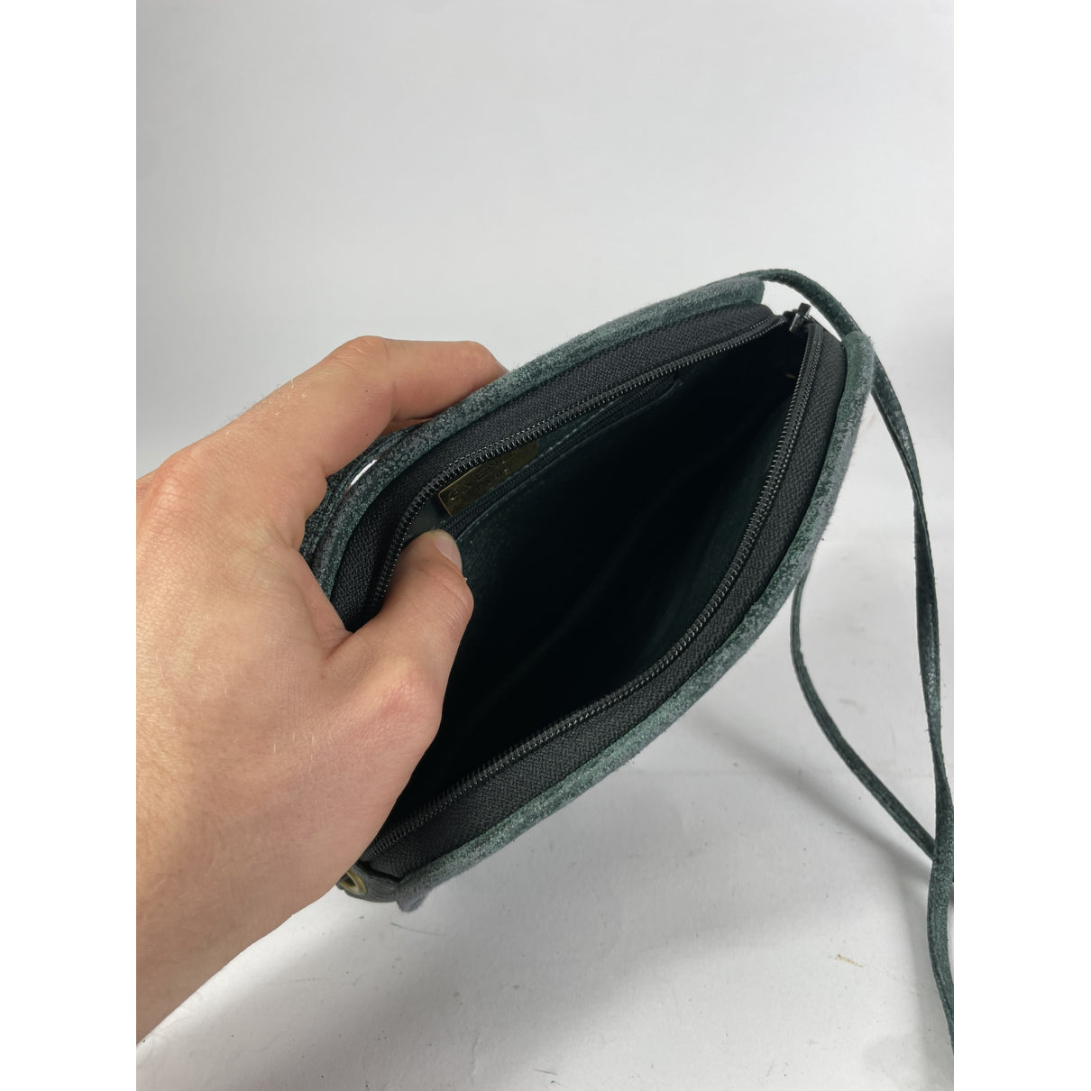 Givenchy Pocket Mini Green Leather Handbag image 3