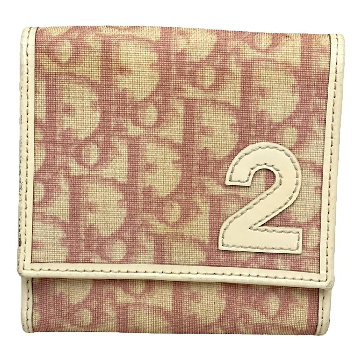Dior 30 Montaigne Pink Leather Wallet image 1