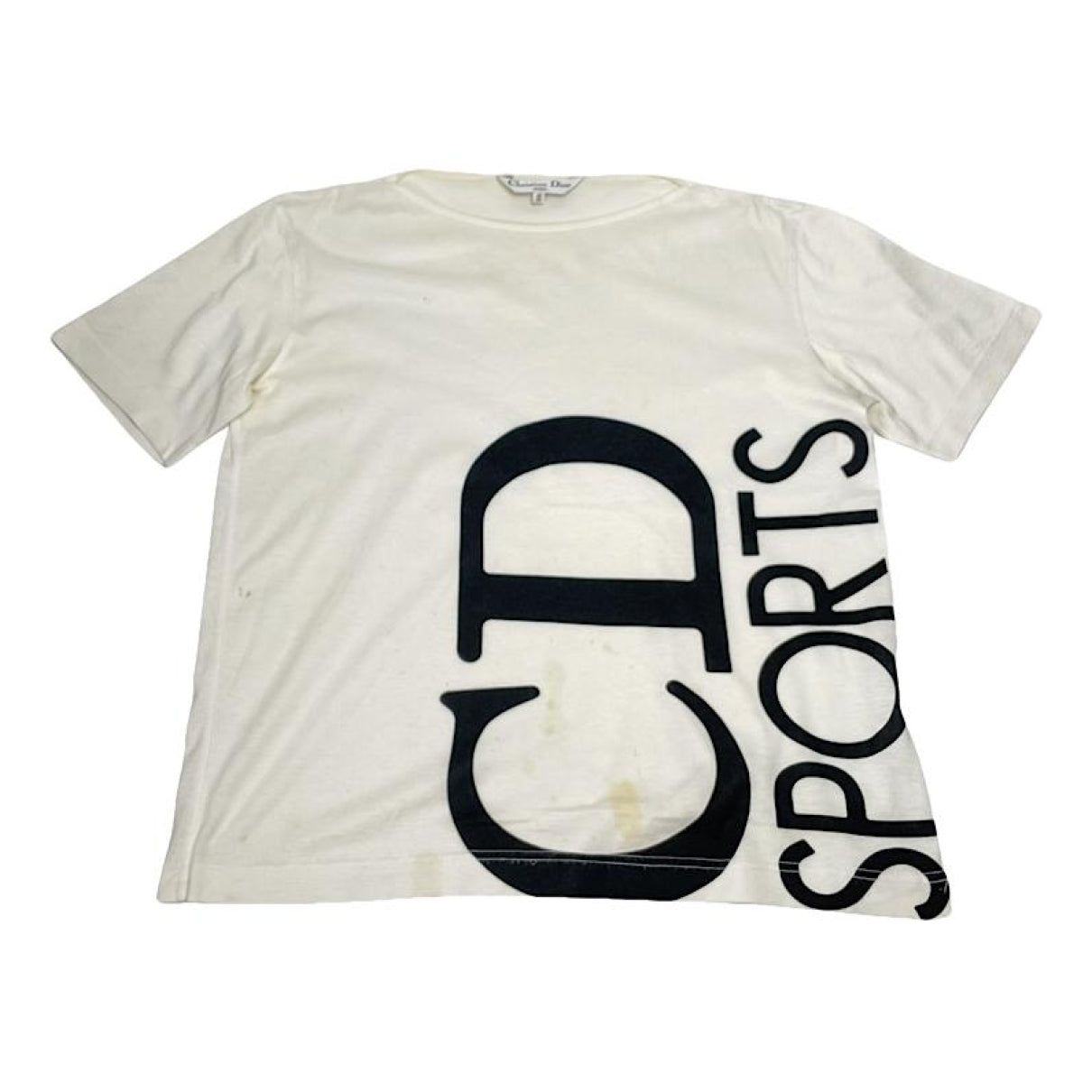 Dior J'adore Dior White Cotton Top image 1