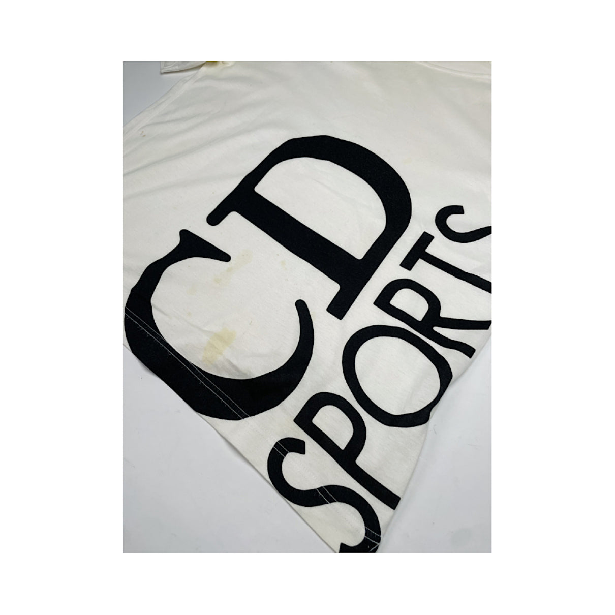 Dior J'adore Dior White Cotton Top image 3