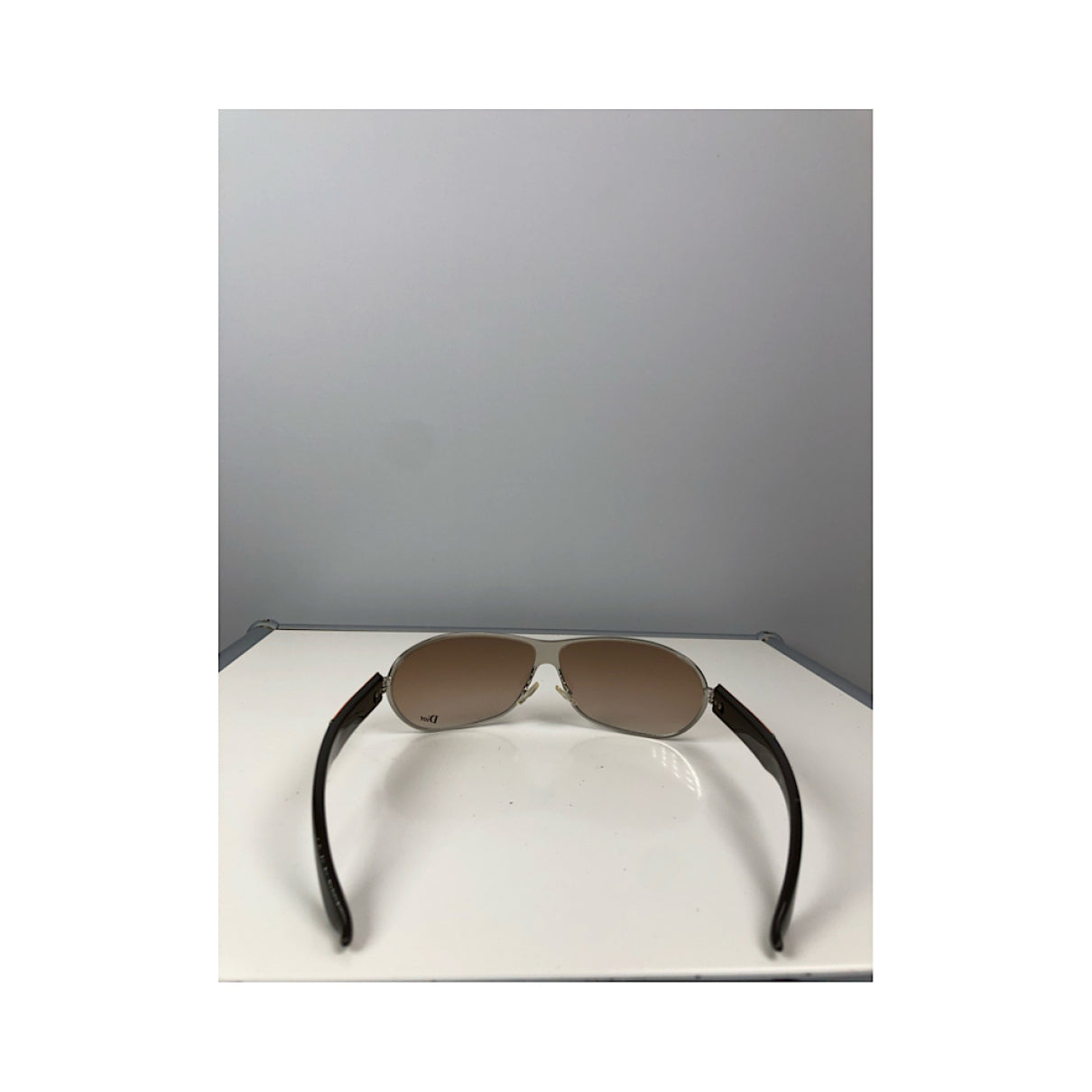 Dior Orange Metal Sunglasses image 3