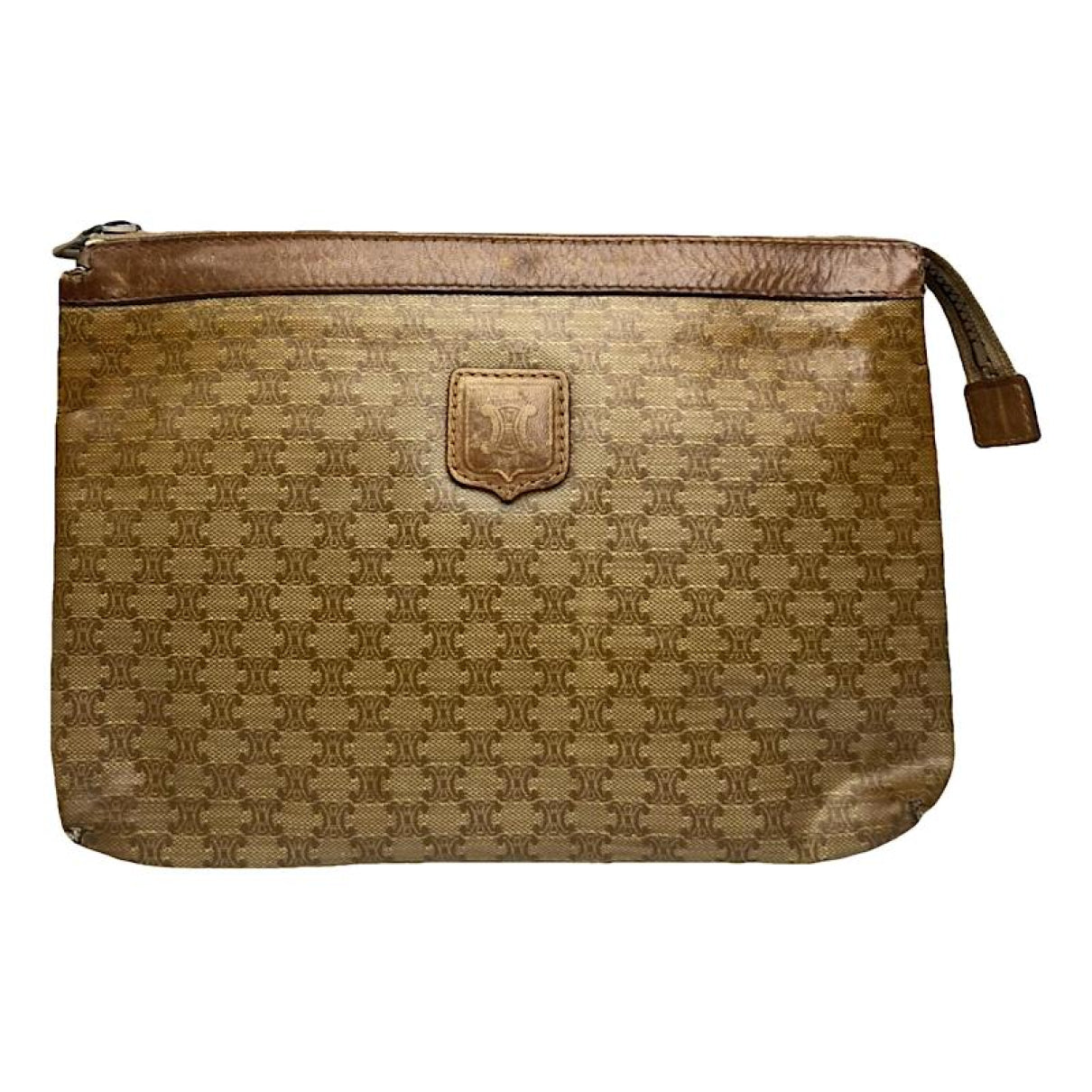 Celine Triomphe Vintage Clutch Bag image 1