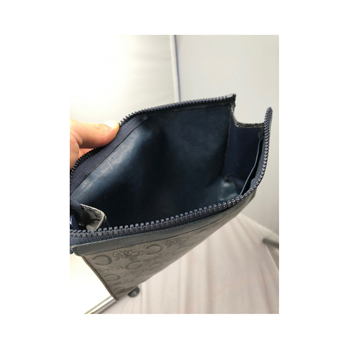 Celine Trotteur Black Leather Clutch Bag image 5