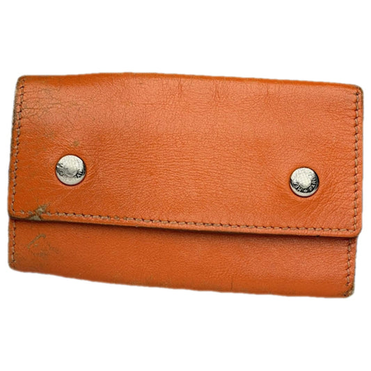 Hermès Orange Leather Purse image 1