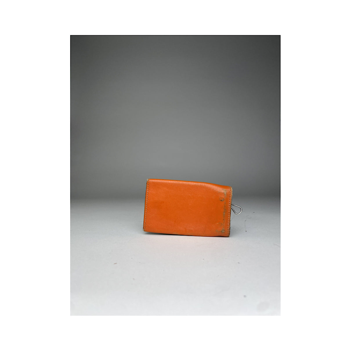 Hermès Orange Leather Purse image 2