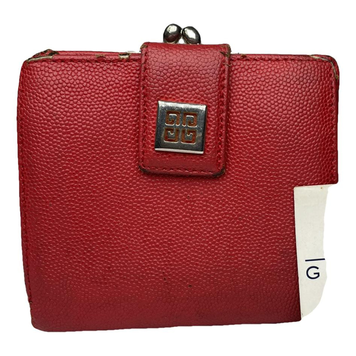 Givenchy Red Leather Wallet image 1