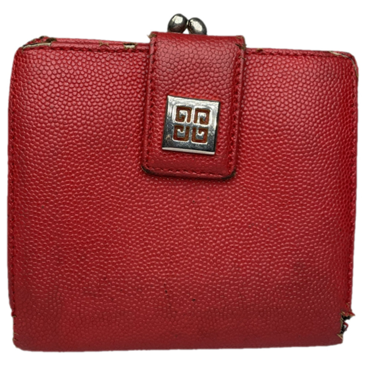 Givenchy Red Leather Wallet image 2