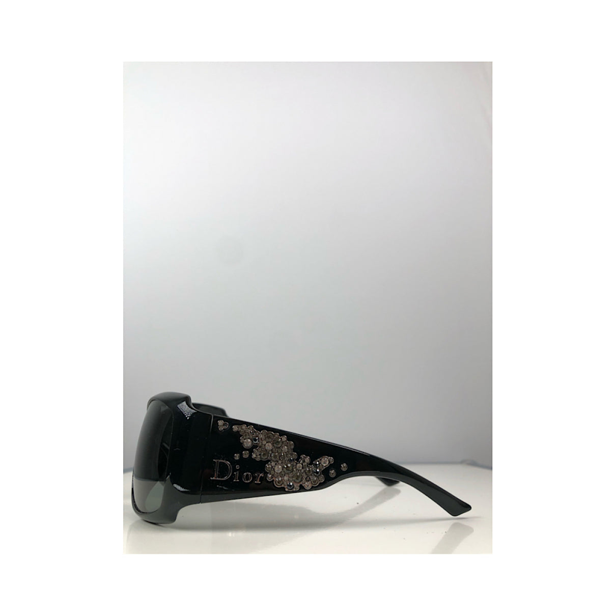 Dior Black Plastic Sunglasses image 4