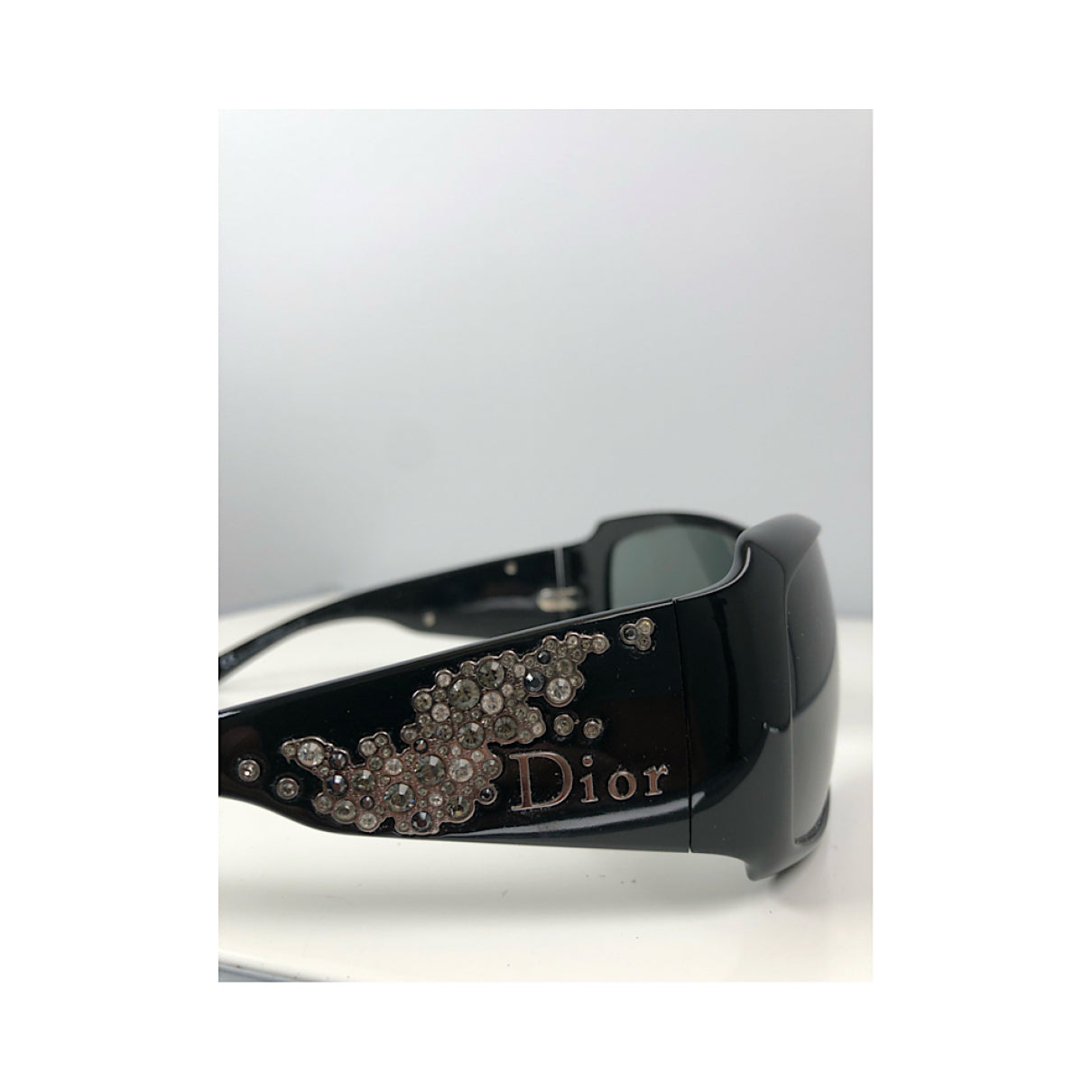 Dior Black Plastic Sunglasses image 5
