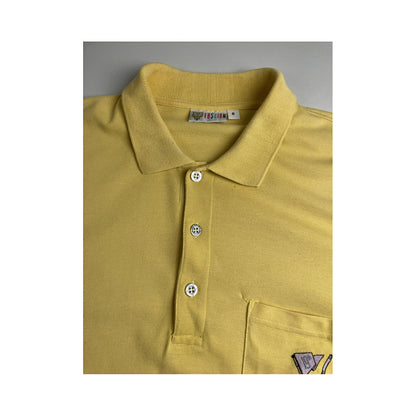 MCM Yellow Cotton Polo Shirt image 4