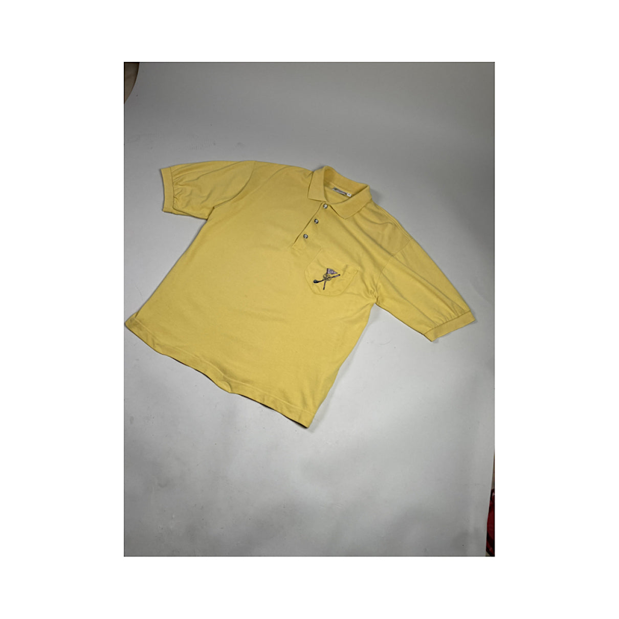 MCM Yellow Cotton Polo Shirt image 5