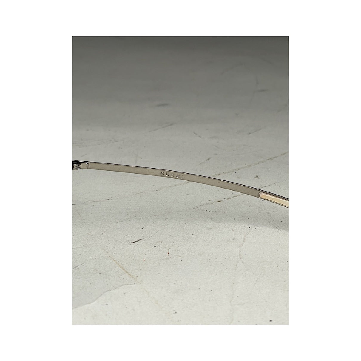 Gucci Black Metal Sunglasses image 3