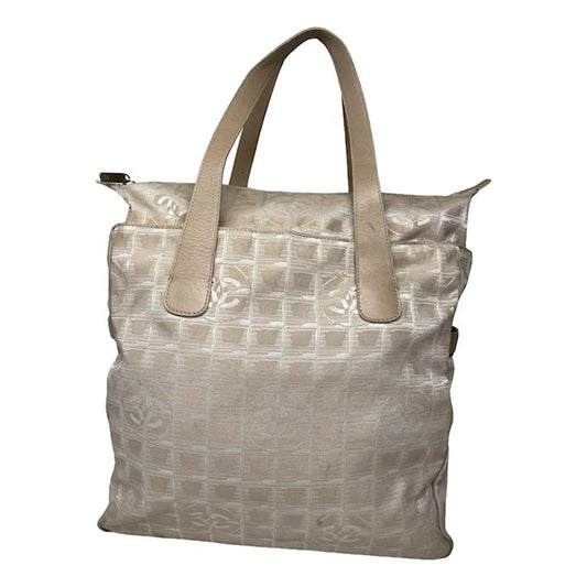 Chanel Beige Polyester Handbag image 1