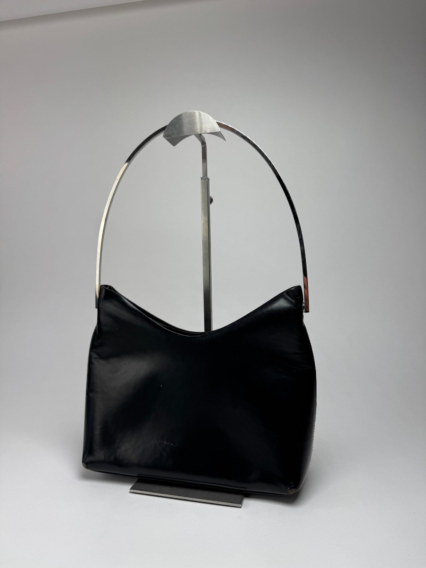 Vintage Gucci By Tom Ford Leather Bag Black