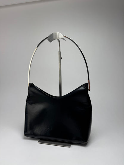 Vintage Gucci By Tom Ford Leather Bag Black