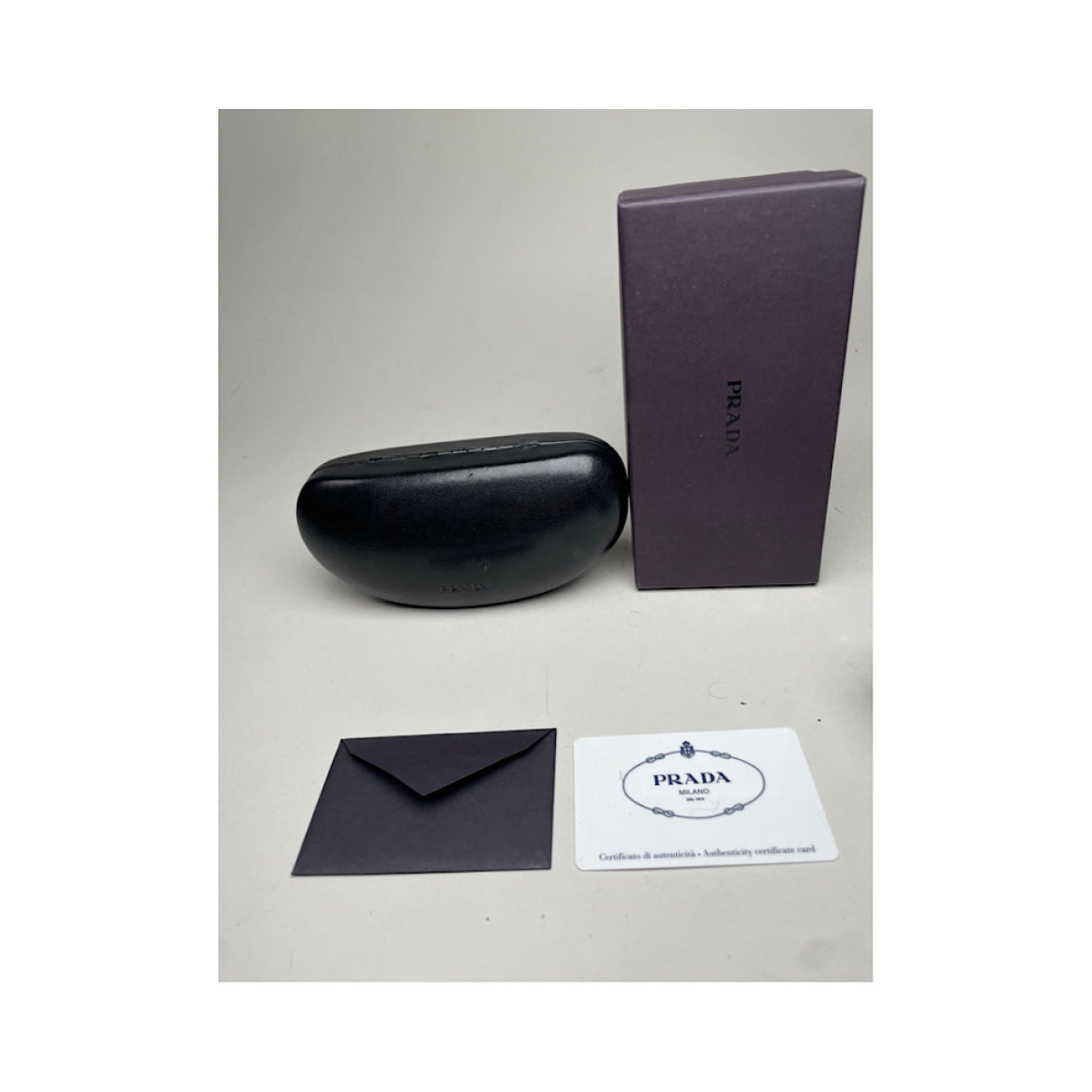 Prada Black Plastic Sunglasses image 4