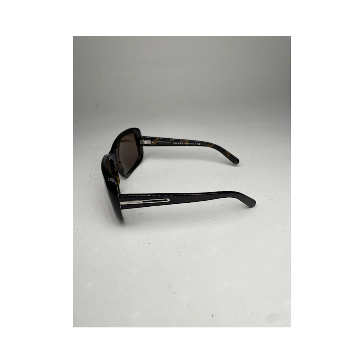 Prada Black Plastic Sunglasses image 5